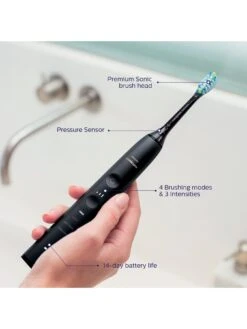 Philips Sonicare DiamondClean 9000 Electric Toothbrush With App, HX9911/39 - Black -Appliance Pro QPNT3 SQ4 0000000088 NO COLOR SLd1