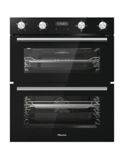 Hisense BID75211BGUK 60cm Wide Built-Under Double Oven - Black