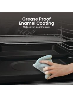 Hisense BID95211BGUK 60cm Wide Built-In Double Oven - Black -Appliance Pro QQTNP SQ4 0000000088 NO COLOR SLd2