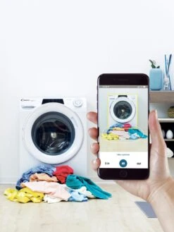 Candy Rapido RO16106DWMCRE-80 10kg Wash, 1600 Spin Washing Machine - Graphite -Appliance Pro QQUGF SQ6 0000000527 GRAPHITE SLd4