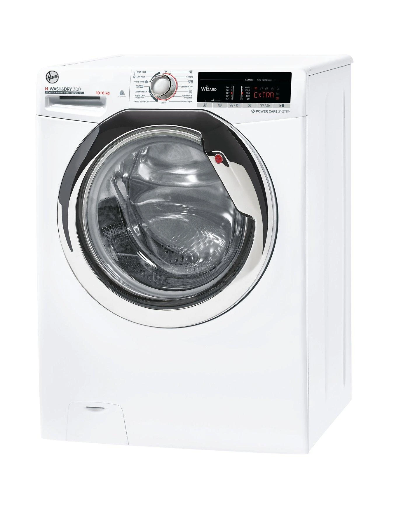 Hoover H-WASH 300 H3DS41065TACE-80 10+6kg 1400 Washer Dryer - White 4 Hoover H-WASH 300 H3DS41065TACE-80 10+6kg 1400 Washer Dryer - White - Image 2