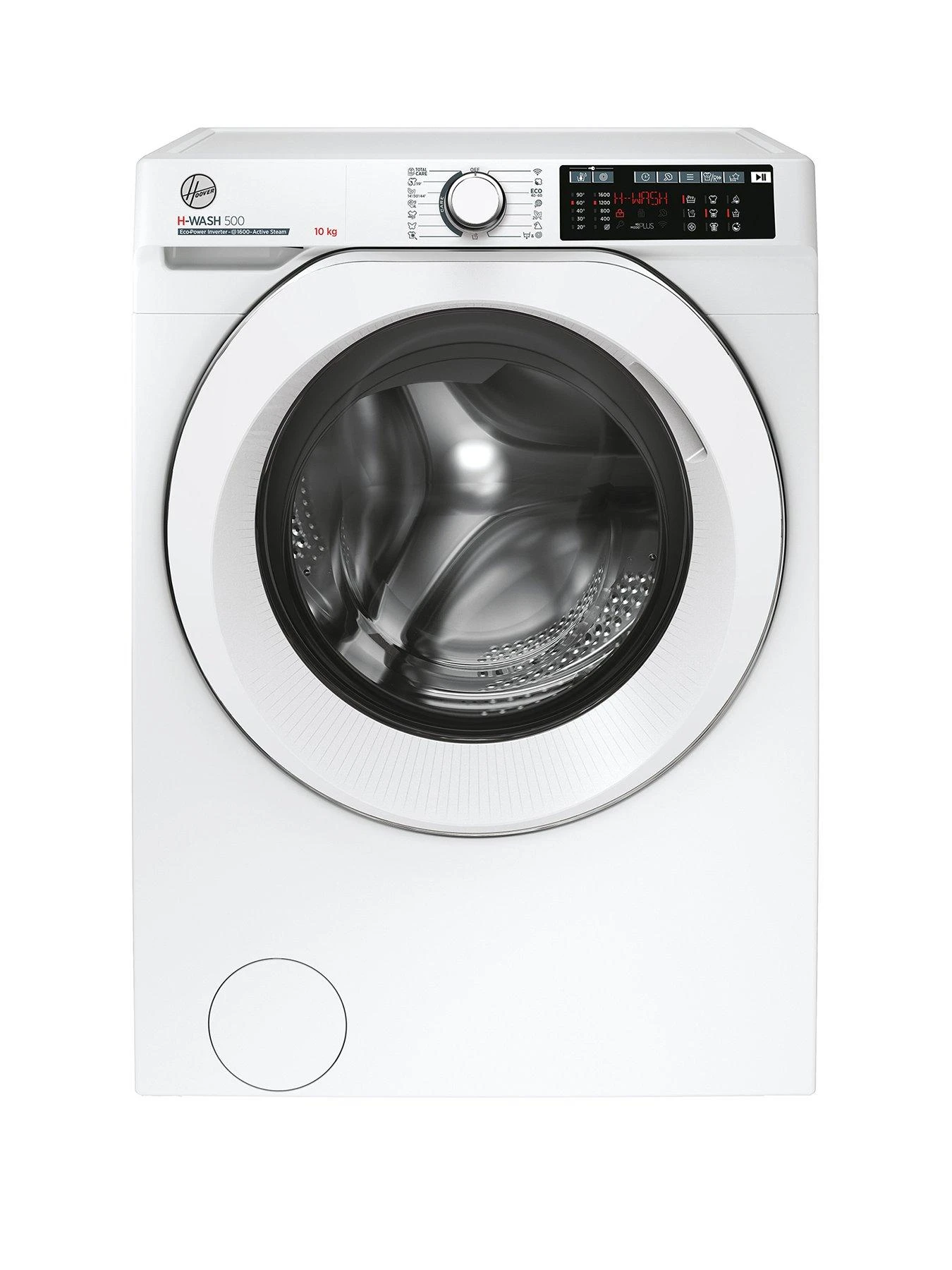Hoover H-WASH 500 HW 610AMC 10kg Load, A Rated Washing Machine With 1600 Rpm Spin, White With Wifi Connectivity - A Rated 3 Hoover H-WASH 500 HW 610AMC 10kg Load, A Rated Washing Machine With 1600 Rpm Spin, White With Wifi Connectivity - A Rated