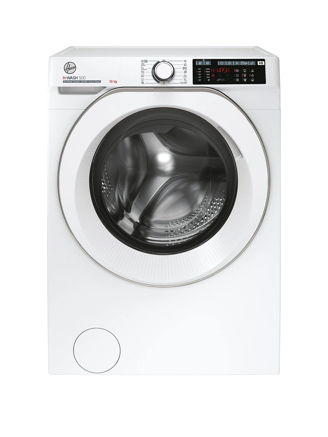 Hoover H-WASH 500 HW 410AMC/1-80 10kg Load, 1400 Spin Washing Machine - White, With Wifi Connectivity - A Rated 3 Hoover H-WASH 500 HW 410AMC/1-80 10kg Load, 1400 Spin Washing Machine - White, With Wifi Connectivity - A Rated