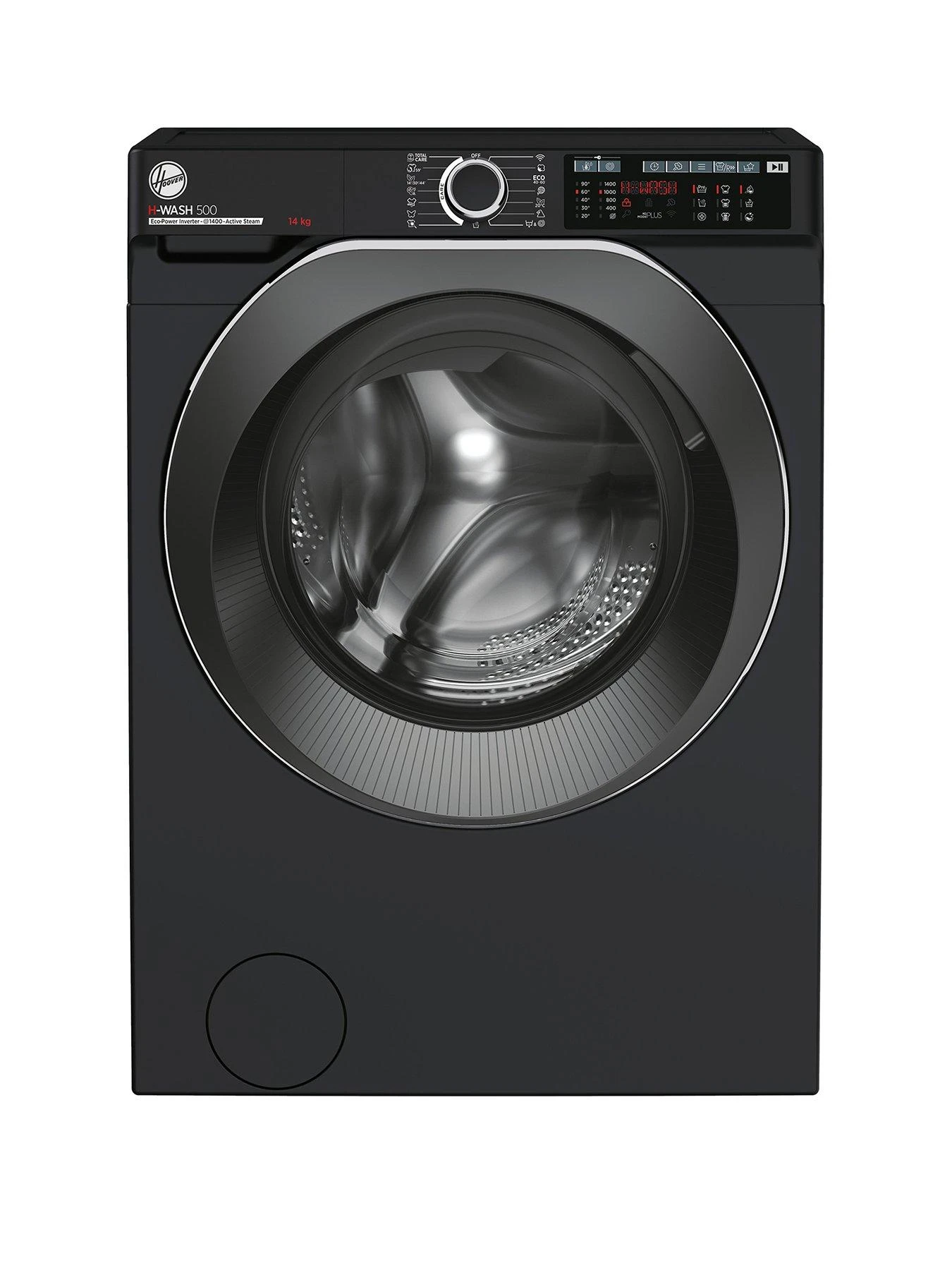 Hoover H-WASH 500 HW 414AMBCB 14kg Load, 1400 Spin Washing Machine, Wifi Connectivity - Black - A Rated 3 Hoover H-WASH 500 HW 414AMBCB 14kg Load, 1400 Spin Washing Machine, Wifi Connectivity - Black - A Rated