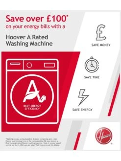 Hoover H-WASH 500 HW 414AMBCB 14kg Load, 1400 Spin Washing Machine, Wifi Connectivity - Black - A Rated 13 Hoover H-WASH 500 HW 414AMBCB 14kg Load, 1400 Spin Washing Machine, Wifi Connectivity - Black - A Rated -Appliance Pro QR6PM SQ4 0000003539 BLACK CHROME SLd