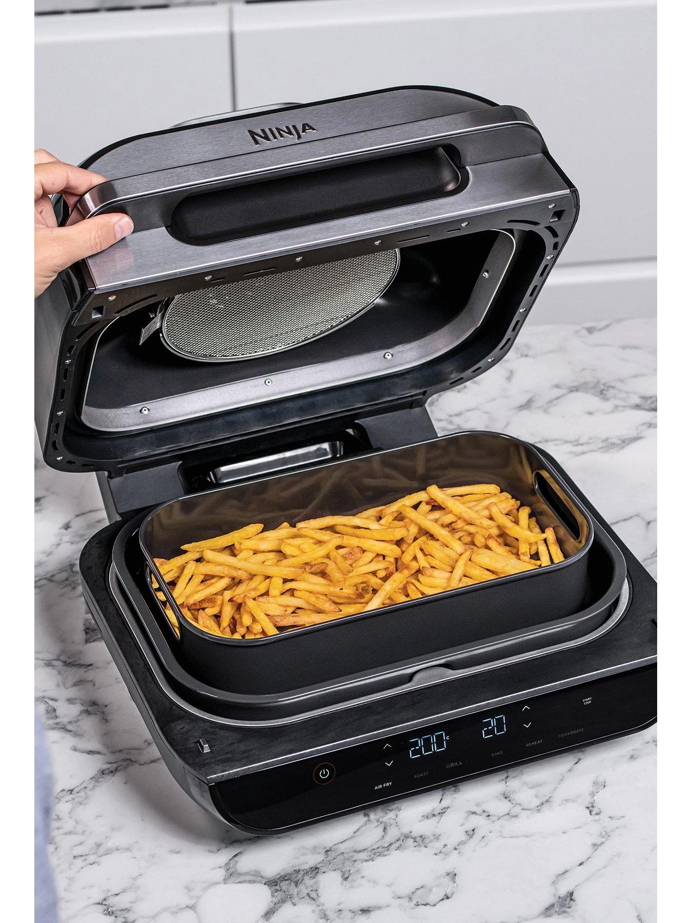 NINJA Foodi Health Grill And Air Fryer AG551UK 7 NINJA Foodi Health Grill And Air Fryer AG551UK - Image 5