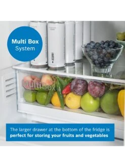 Bosch KGN34NWEAG 60cm Width, No Frost Fridge Freezer - White -Appliance Pro QRPNQ SQ5 0000000013 WHITE SLd3