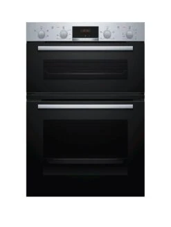Bosch MHA133BR0B Built-In Double Oven - Stainless Steel And Black