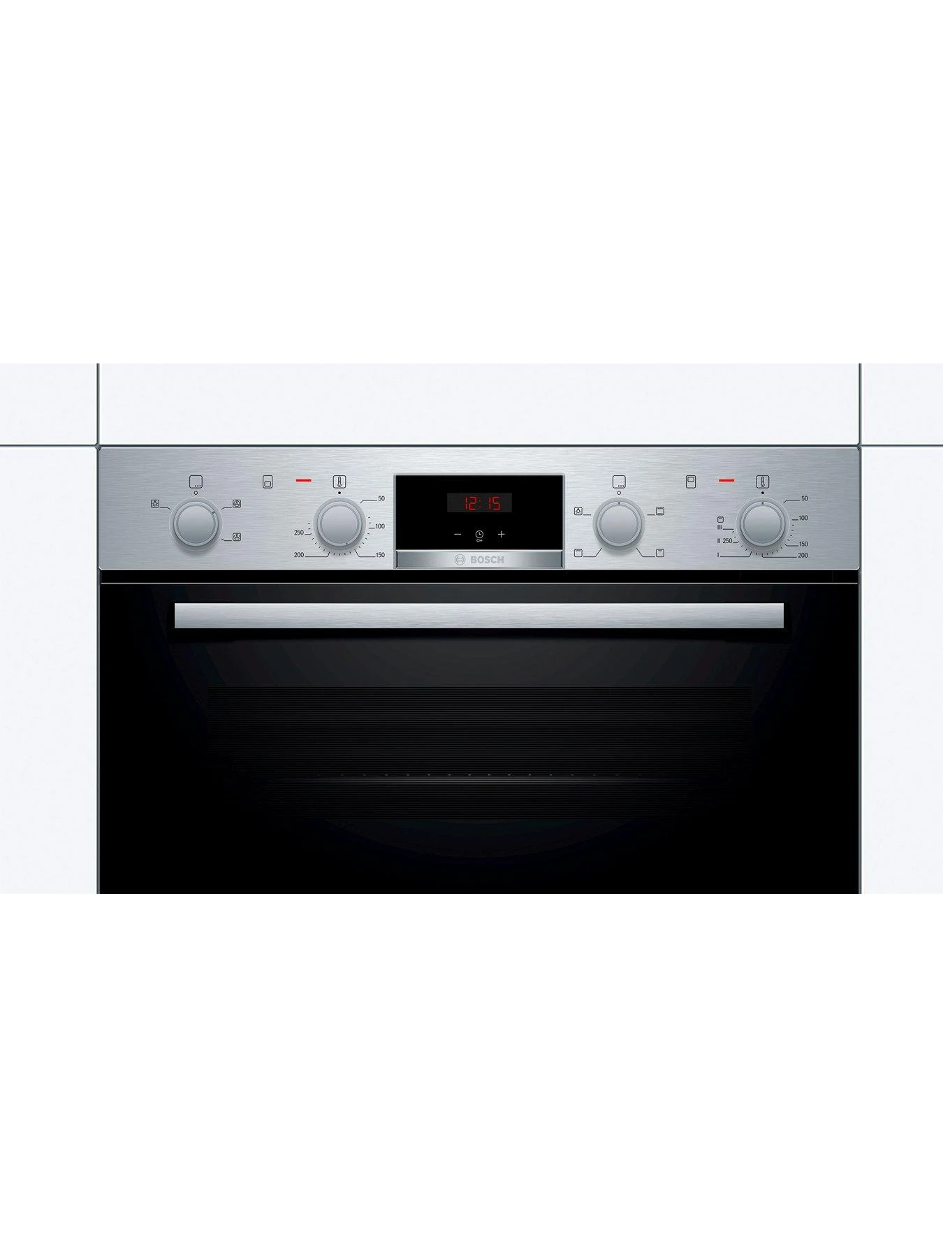 Bosch MHA133BR0B Built-In Double Oven - Stainless Steel And Black 4 Bosch MHA133BR0B Built-In Double Oven - Stainless Steel And Black - Image 2