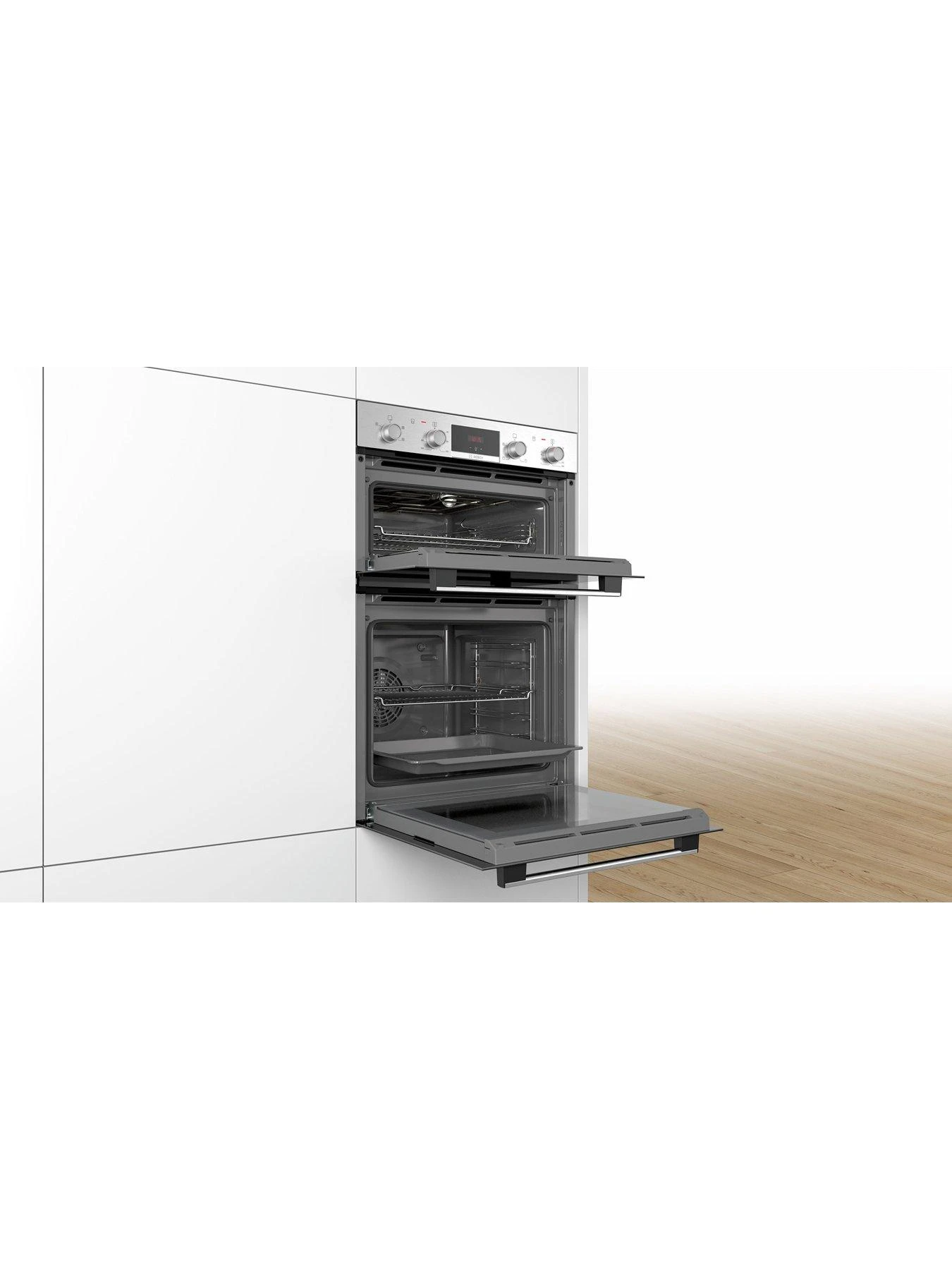Bosch MHA133BR0B Built-In Double Oven - Stainless Steel And Black 5 Bosch MHA133BR0B Built-In Double Oven - Stainless Steel And Black - Image 3