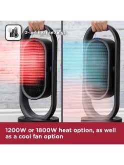 Black & Decker 1.8KW Digital Ceramic Heater -Appliance Pro QT9QW SQ4 0000000088 NO COLOR SLd2