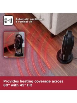 Black & Decker 1.8KW Digital Ceramic Heater -Appliance Pro QT9QW SQ6 0000000088 NO COLOR SLd4