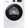 Samsung Series 5 DV90TA040AE/EU OptimalDry™ Heat Pump Tumble Dryer - 9kg Load A++ Rated - White