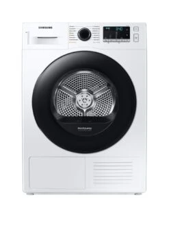 Samsung Series 5 DV90TA040AE/EU OptimalDry™ Heat Pump Tumble Dryer - 9kg Load A++ Rated - White