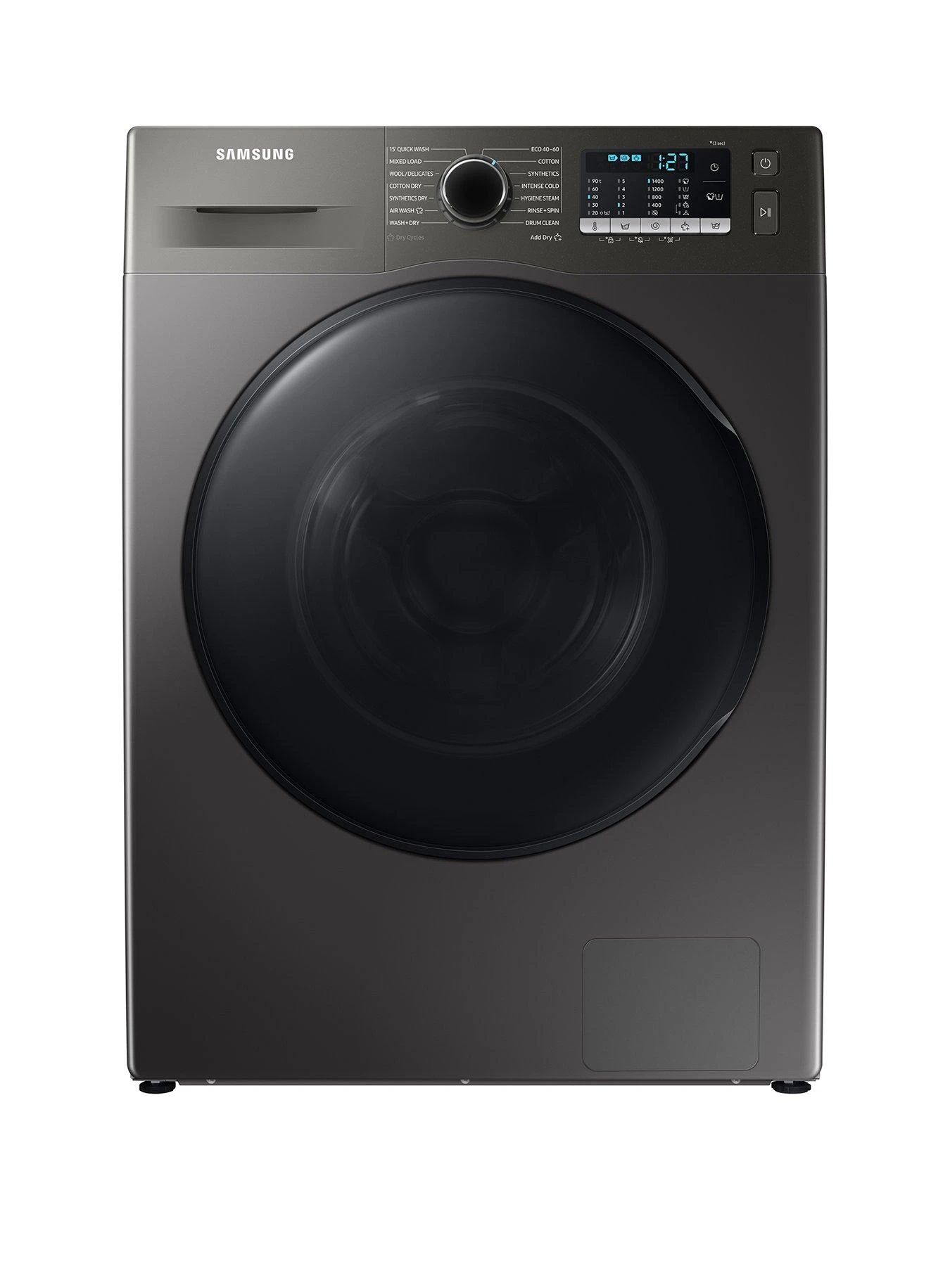 Samsung Series 5 WD80TA046BX/EU With Ecobubble™ 8/5kg Washer Dryer, 1400rpm, E Rated - Graphite 3 Samsung Series 5 WD80TA046BX/EU With Ecobubble™ 8/5kg Washer Dryer, 1400rpm, E Rated - Graphite