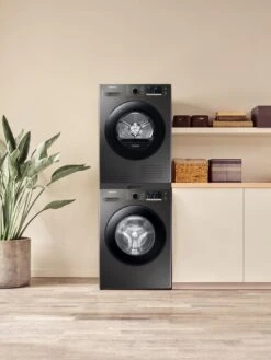 Samsung Series 5 WW80TA046AX/EU ecobubble™ Washing Machine - 8kg Load 1400rpm Spin B Rated - Graphite -Appliance Pro QULNJ SQ3 0000000527 GRAPHITE SLd1