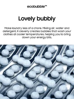 Samsung Series 6 WW80T554DAN/S1 Addwash™ Washing Machine - 8kg Load 1400rpm Spin B Rated - Graphite -Appliance Pro QULNQ SQ4 0000000527 GRAPHITE SLd2