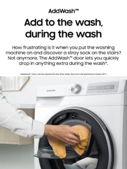 Samsung Series 5+ WW90T554DAN/S1 AddWash™ Washing Machine - 9kg Load 1400rpm Spin A Rated - Graphite 14 Samsung Series 5+ WW90T554DAN/S1 AddWash™ Washing Machine - 9kg Load 1400rpm Spin A Rated - Graphite -Appliance Pro QULNT SQ5 0000000527 GRAPHITE SLd3