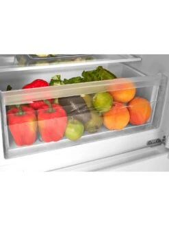 Hotpoint HBNF55181W1 UK 55cm Width, No Frost Fridge Freezer - White -Appliance Pro QUVMU SQ5 0000000013 WHITE SLd3