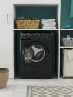 Indesit MTWC71252KUK 7kg Load, 1200 Spin Washing Machine - Black -Appliance Pro QUVPQ SQ4 0000000004 BLACK SLd2