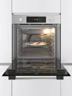 Hoover H-OVEN HOC3BF3058IN 60cm Hydro Easy Clean Oven - Black -Appliance Pro QVHY4 SQ2 0000000166 STAINLESS STEEL SLd