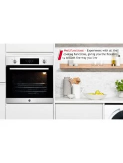 Hoover H-OVEN HOC3BF3058IN 60cm Hydro Easy Clean Oven - Black -Appliance Pro QVHY4 SQ4 0000000166 STAINLESS STEEL SLd2