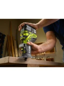 RYOBI R18TR-0 18V ONE+ Cordless Trim Router (Bare Tool) -Appliance Pro QVVQA SQ4 0000000099 N A SLd2