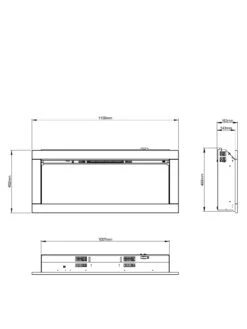 Be Modern Avella Grande Wall Inset Fire 9 Be Modern Avella Grande Wall Inset Fire -Appliance Pro QW7LR SQ4 0000000088 NO COLOR SLd2