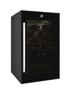 Hoover HWC 150 UKW/N Wine Cooler, 42 Bottle Capacity - Black 9 Hoover HWC 150 UKW/N Wine Cooler, 42 Bottle Capacity - Black -Appliance Pro QWLTG SQ2 0000000013 WHITE SLd