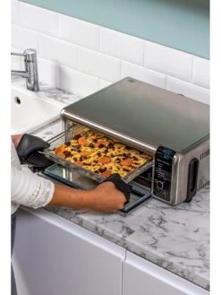 NINJA Foodi 8-in-1 Flip SP101UK Mini Oven And Air Fryer - Stainless Steel -Appliance Pro QYXLX SQ4 0000000099 N A SLd2