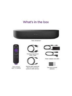 Roku Streambar -Appliance Pro R4ECT SQ5 0000000004 BLACK SLd1