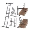 Werner 5 In 1 Combination Ladder -Appliance Pro R6KAR SQ1 0000000099 N A SLf