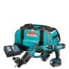 Makita 18V LXT Combi Drill & SDS+ Drill 2 X 5Ah Batteries, Fast Charger & Kit Bag 2 Makita 18V LXT Combi Drill & SDS+ Drill 2 X 5Ah Batteries, Fast Charger & Kit Bag -Appliance Pro R967T SQ1 0000000099 N A SLf