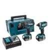 Makita 18V LXT Cordless Combi Drill & Impact Driver With 2x 5Ah Batteries, Fast Charger & Case 2 Makita 18V LXT Cordless Combi Drill & Impact Driver With 2x 5Ah Batteries, Fast Charger & Case -Appliance Pro R967U SQ1 0000000099 N A SLf