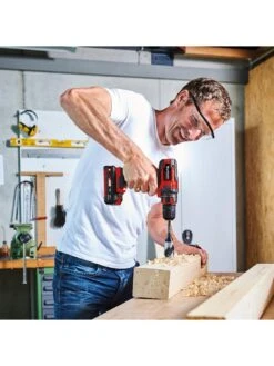 Einhell PXC Cordless Drill & Angle Grinder Kit - TC-TK 18 Li Kit (18V Includes Battery) -Appliance Pro R9TVE SQ2 0000000088 NO COLOR SLd