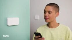 Tado Starter Kit - Wireless Smart Thermostat -Appliance Pro RAA3T SQ7 0000000013 WHITE DVvL