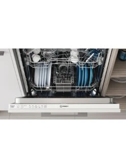 Indesit DIE2B19UK Built-In 13-Place, Full-Size Dishwasher - White 13 Indesit DIE2B19UK Built-In 13-Place, Full-Size Dishwasher - White -Appliance Pro RECPL SQ6 0000000013 WHITE SLd4