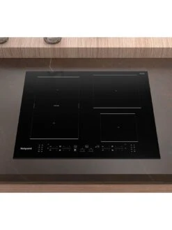 Hotpoint TB7960CBF Built-In 60cm Width, Induction Hob - Black -Appliance Pro RECQ9 SQ3 0000000004 BLACK SLd1