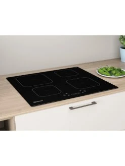 Indesit IS83Q60NE 60cm Wide Built-In Induction Hob - Black -Appliance Pro RECQG SQ4 0000000004 BLACK SLd2