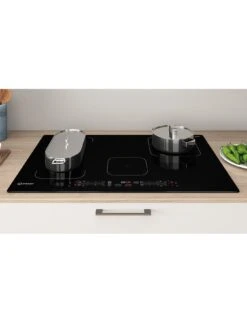 Indesit IB21B77NE Built-In 77cm Width Induction Hob - Black -Appliance Pro RECQL SQ5 0000000004 BLACK SLd3