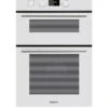 Hotpoint DD2540WH Built-In 60cm Width, Electric Double Oven - White -Appliance Pro RECRG SQ1 0000000013 WHITE SLf