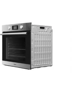 Hotpoint SA2840PIX Built-In 60cm Width, Electric Single Oven - Stainless Steel -Appliance Pro RECRQ SQ5 0000000166 STAINLESS STEEL SLd3
