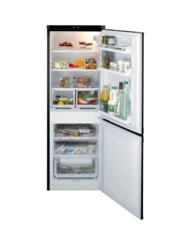 Indesit IBD5515B1 55cm Width Fridge Freezer - Black -Appliance Pro RECT6 SQ2 0000000004 BLACK SLd