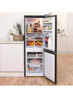 Indesit IBD5515B1 55cm Width Fridge Freezer - Black -Appliance Pro RECT6 SQ4 0000000004 BLACK SLd2