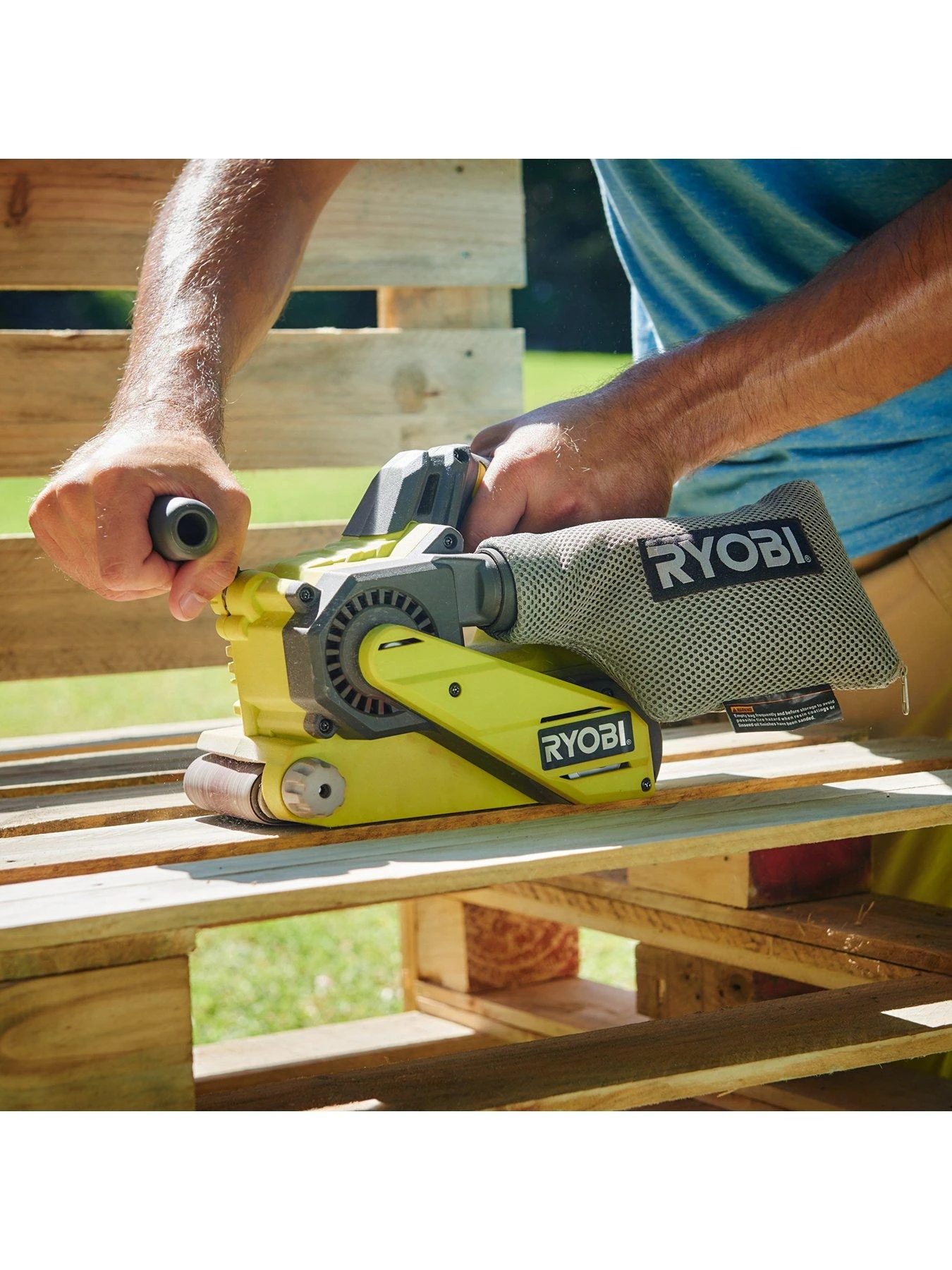 RYOBI R18BS-0 18V ONE+ Cordless Belt Sander (Bare Tool) 4 RYOBI R18BS-0 18V ONE+ Cordless Belt Sander (Bare Tool) - Image 2