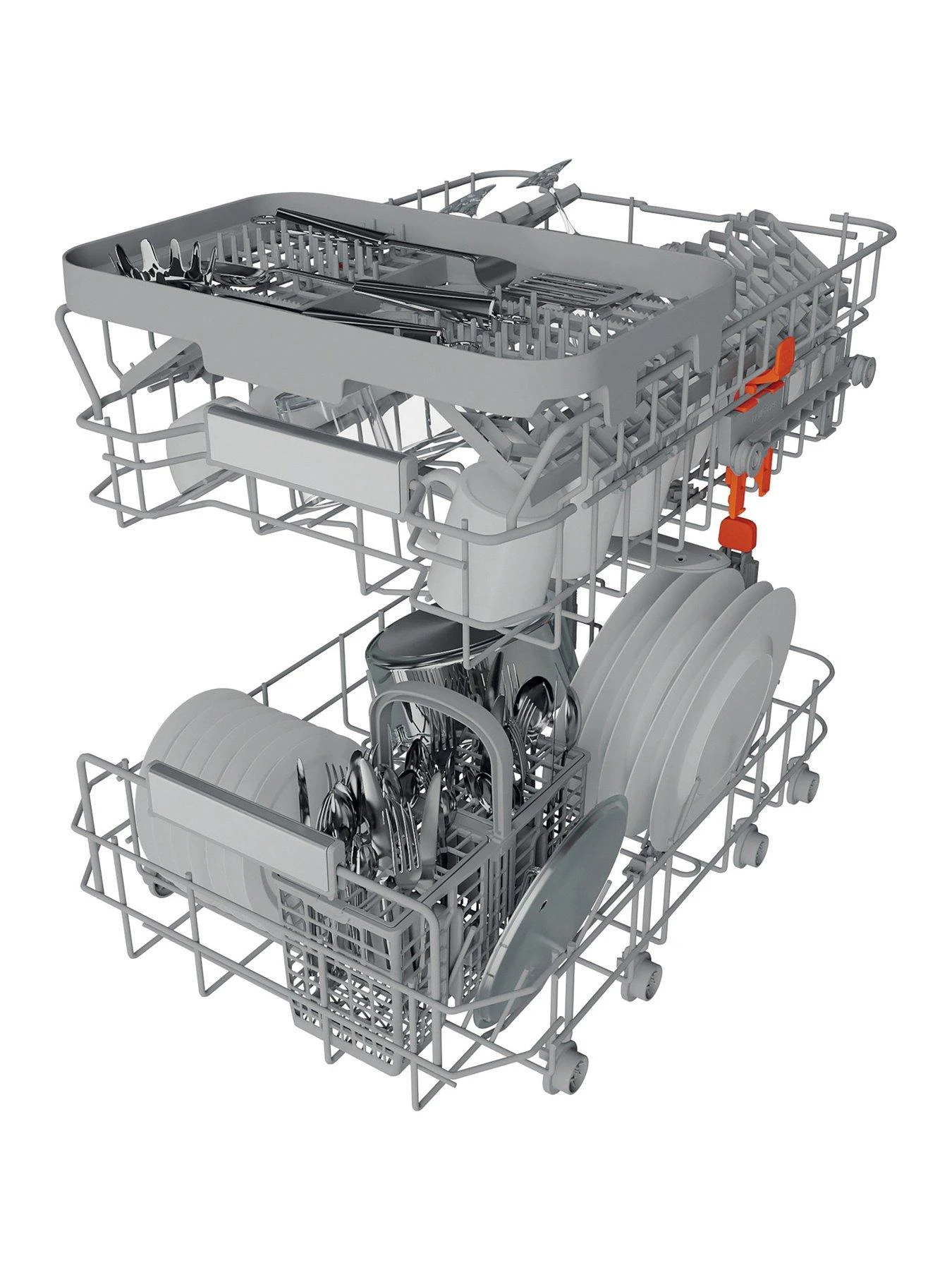Hotpoint HSIO3T223WCEUKN Slimline Integrated Dishwasher 7 Hotpoint HSIO3T223WCEUKN Slimline Integrated Dishwasher - Image 5