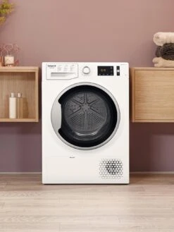 Hotpoint ActiveCare NTM1192SK 9kg Load Tumble Heat Pump Dryer - White -Appliance Pro RMXQC SQ3 0000000013 WHITE SLd1