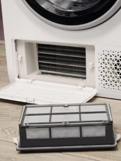 Hotpoint ActiveCare NTM1192SK 9kg Load Tumble Heat Pump Dryer - White -Appliance Pro RMXQC SQ5 0000000013 WHITE SLd3