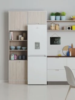 Indesit INFC8 50TI1 W AQUA 1 Total No Frost Fridge Freezer - White -Appliance Pro RMXQG SQ3 0000000013 WHITE SLd1