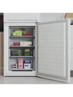 Indesit INFC8 50TI1 W AQUA 1 Total No Frost Fridge Freezer - White -Appliance Pro RMXQG SQ6 0000000013 WHITE SLd4